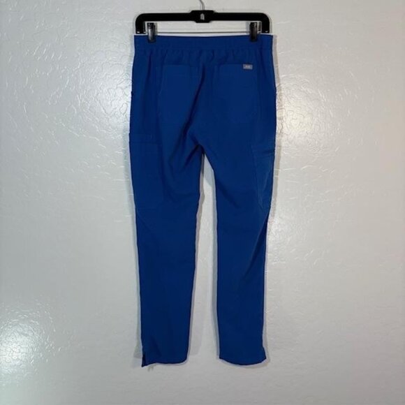 FIGS Scrub Pants Womens XS Blue Technical Collection Cargo Drawstring Medical - Picture 3 of 7